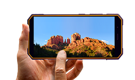 myPhone Hammer Energy 18x9 LTE oranžová čtyřjádrový procesor